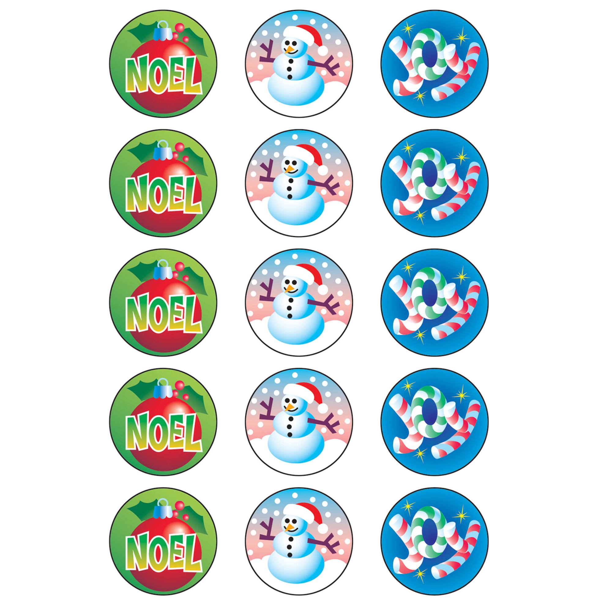 Trend Enterprises® Stinky Stickers® Christmas/Peppermint, 6 Packs of 60ct.